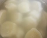 里芋の煎餅団子と大根煮物プレート作り方7写真