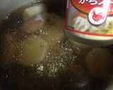 里芋の煎餅団子と大根煮物プレート作り方10写真