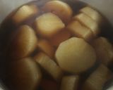 里芋の煎餅団子と大根煮物プレート作り方11写真