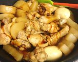 手羽元と大根の中華風こってり煮♡作り方8写真