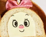 ドラえもんとドラミちゃんのデコ食パン作り方4写真