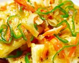 鍋１つで簡単！絹ごし豆腐のきのこあんかけ作り方18写真