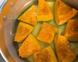 塩麹で南瓜の煮付け作り方1写真