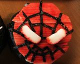 弁当覚書★スパイダーマンおにぎり(2体)作り方7写真