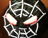 弁当覚書★スパイダーマンおにぎり(2体)作り方8写真