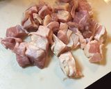 簡単鶏もも肉のトマト煮込み作り方1写真