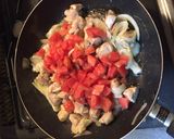簡単鶏もも肉のトマト煮込み作り方6写真