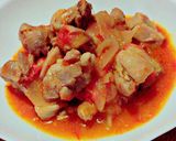 簡単鶏もも肉のトマト煮込み作り方8写真