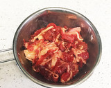 焼肉ダレde簡単☆牛肉とかぼちゃの炒め物作り方3写真