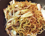 焼きそば いつもの焼きそばをUFO味に作り方1写真