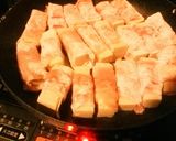 ◆簡単節約♡肉巻き高野豆腐の照り焼き◆作り方5写真