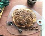 お絵かきカフェオレ✿ホットケーキ作り方10写真