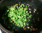 ひじきの煮物２段活用、混ぜご飯＆つくね作り方3写真