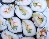 恵方巻に◇ツナとかにかまのサラダ巻寿司作り方11写真