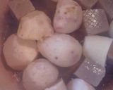 ほこほこ柔らかい小芋のこんにゃく炒め煮作り方5写真