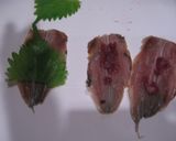 いわしの梅しそフライをあたただしで簡単作り方4写真