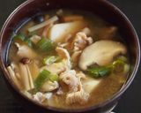 【おみそ汁】牛蒡と人参の金平風お味噌汁作り方12写真