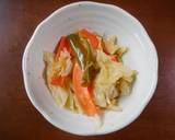 簡単リメイク！カレーパウダー野菜炒め作り方1写真