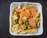 簡単リメイク！カレーパウダー野菜炒め作り方5写真