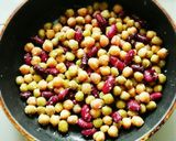 ミートソース缶アレンジ！簡単☺豆のカレー作り方3写真