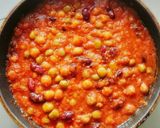 ミートソース缶アレンジ！簡単☺豆のカレー作り方4写真