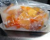 箸休めに✿柿と大根のべったら漬け作り方4写真
