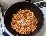 えのき鶏キーマ卵のせ作り方8写真
