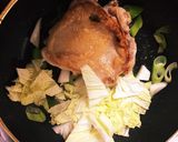 簡単☆白菜と鶏肉の和風グラタン作り方3写真