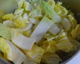 イカと白菜とニラ もやしのコンソメ醤油煮作り方5写真