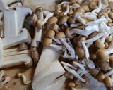 鶏むね肉とパプリカ◆きのこのオニオン煮♪作り方3写真