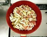 鶏もも肉とチンゲン菜とシメジのとろみ中華作り方7写真