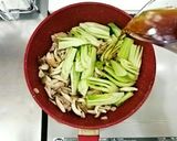 鶏もも肉とチンゲン菜とシメジのとろみ中華作り方8写真