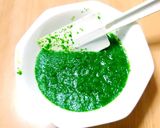 蕪の葉ペーストいり菓子パン作り方2写真