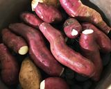 石焼きいも出来た！【男の石焼きいも】作り方2写真