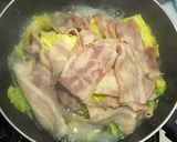 簡単！白菜とベーコンのあったかスープ作り方4写真