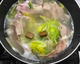 簡単！白菜とベーコンのあったかスープ作り方5写真