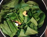 ほうれん草と厚揚げの巣篭もり風作り方2写真