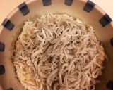 オリーブオイルの☆しらす卵かけご飯☆作り方3写真