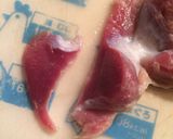 簡単おつまみ♡砂肝のパクチーのせ作り方1写真