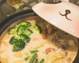 簡単！豆乳チーズ鍋♪作り方4写真