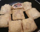 ケールたっぷりおあげのハンバーグ作り方4写真