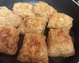 ケールたっぷりおあげのハンバーグ作り方5写真