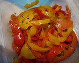 パプリカで作り置きおかず〜作り方2写真