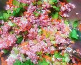 酒の肴に☆油揚げ巾着ひき肉入り☆作り方3写真