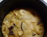 冬美活⭐焼きりんごばななケーキ作り方6写真