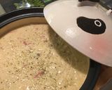 簡単！豆乳チーズリゾット！作り方3写真