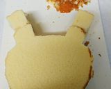 うさぎ 簡単デコレーションケーキ作り方6写真