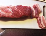 豚バラブロックでネギ塩豚作り方1写真