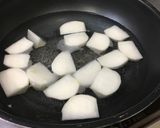 コク旨♡カブと挽き肉のとろ〜り餡かけ作り方4写真