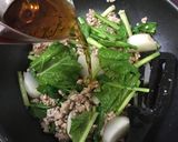 コク旨♡カブと挽き肉のとろ〜り餡かけ作り方8写真
